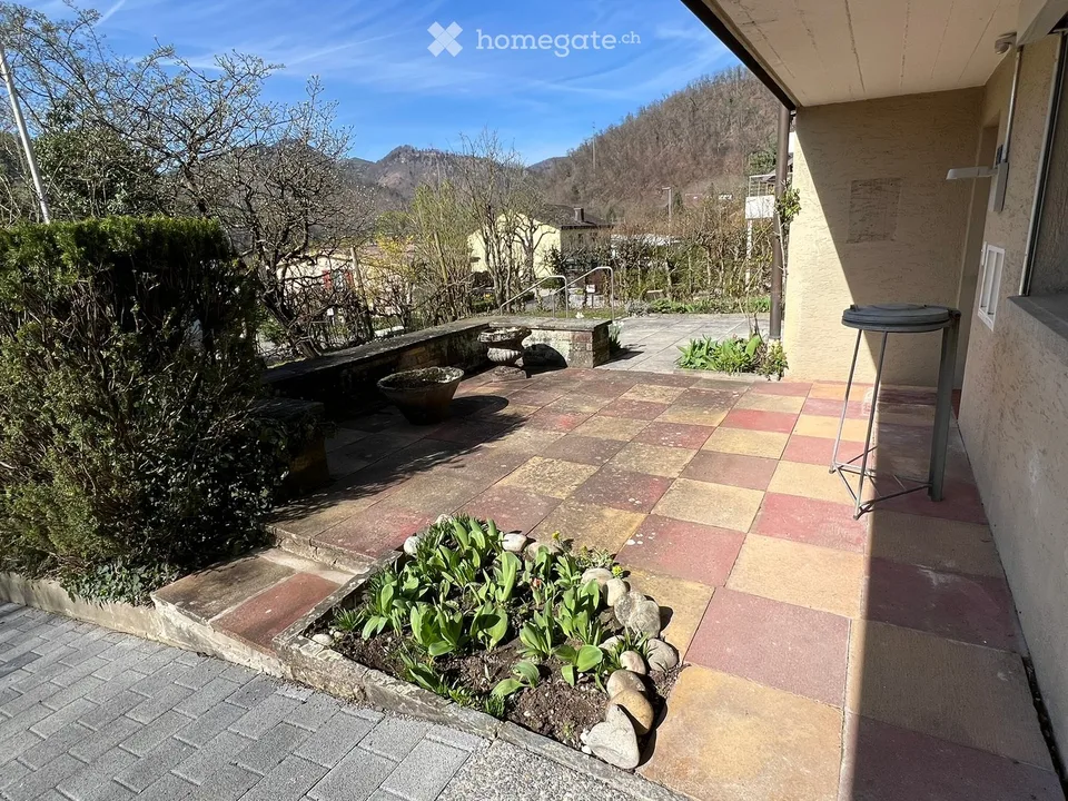 Charming Ground-Floor Apartment with Garden – Trimbach (SO)