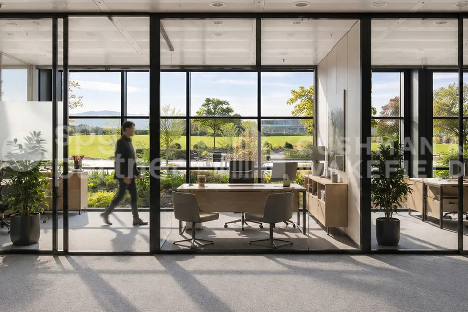 Bureaux aménagés de 600 m² à louer à Collonge-Bellerive - Onyx Business Park