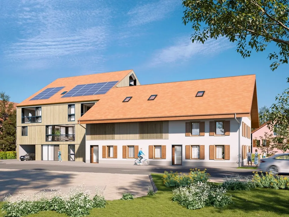 PAYERNE (VD) - 3.5 pièces au rez et 1er étage