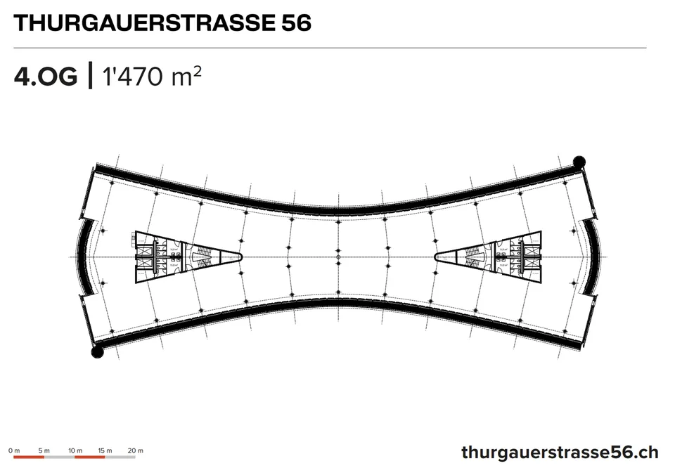 Ein Stockwerk für Ihr Unternehmen – 1470 m² an in Zürich Nord – Foto 14 von 14