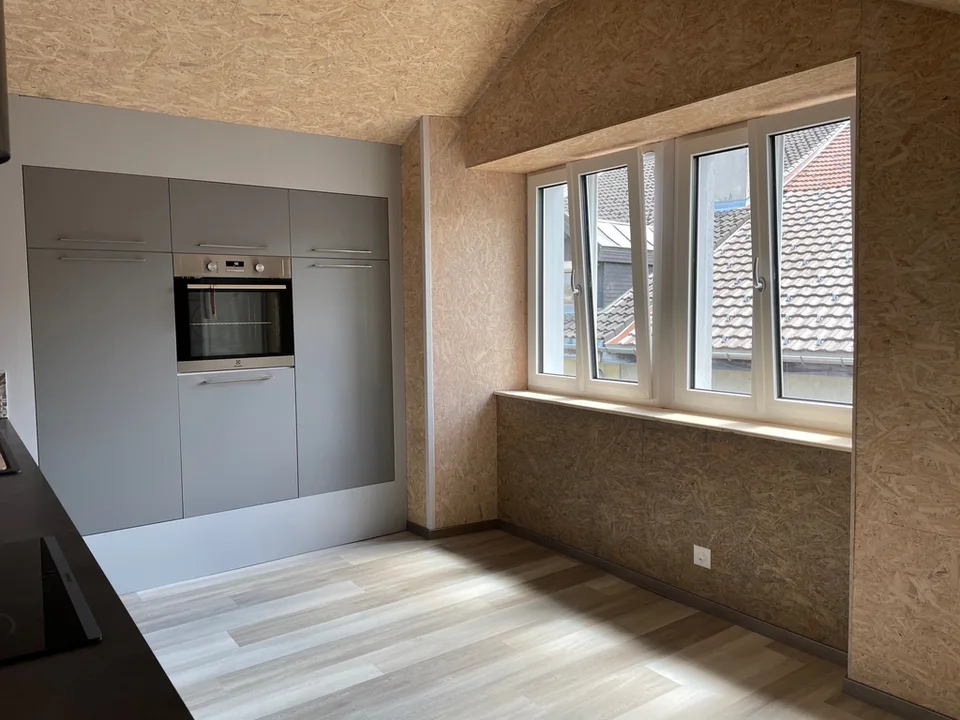 Zwei-Zimmer-Wohnung unter dem Dach