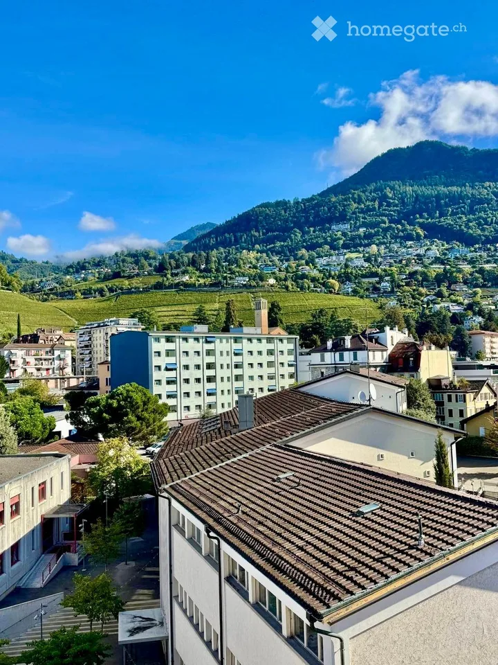 Spacious 4.5-room apartment with stunning views in Montreux