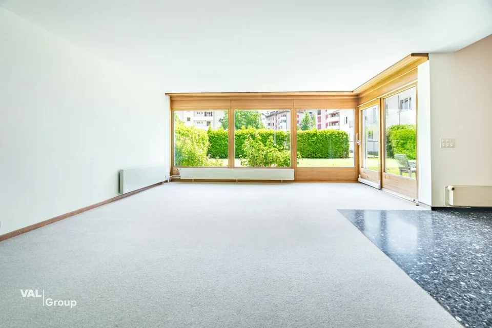 Seltene Gelegenheit: viel Raum, grosser Garten, zentrale Lage mit Gewerbeoption