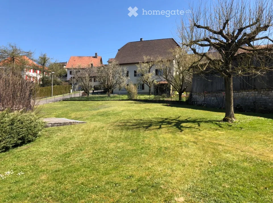 Schönes Appartement, 4,5 Zimmer + 2 Terrassen + Zugang zur Wiese