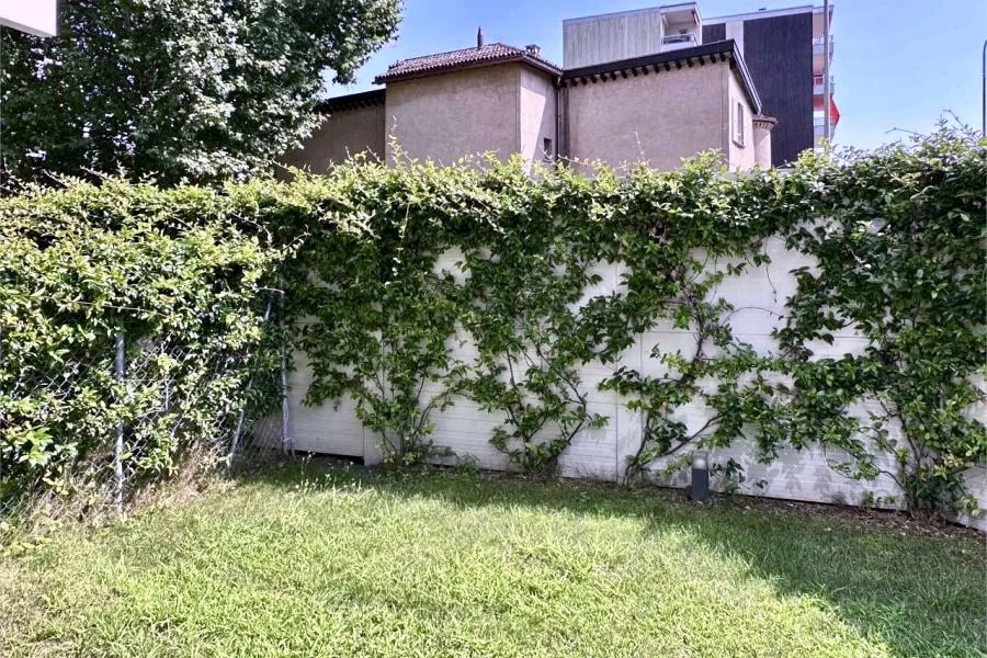 2,5 locaux de nouvelle construction avec jardin privé.