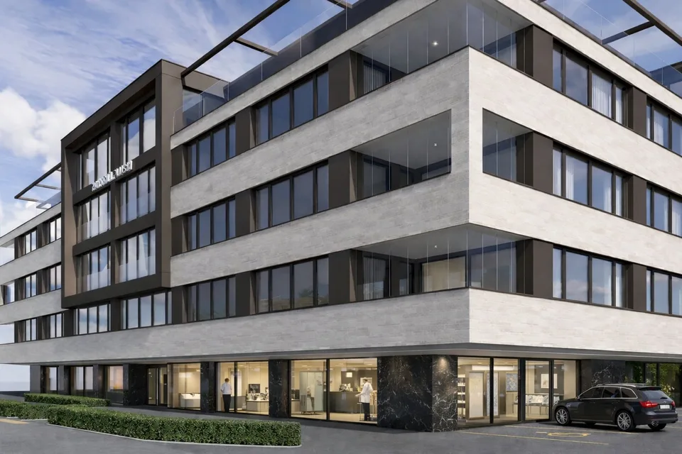 Rohbaufläche im Erdgeschoss mit hoher Visibilität – ideal für Retail, Showroom oder Praxis
