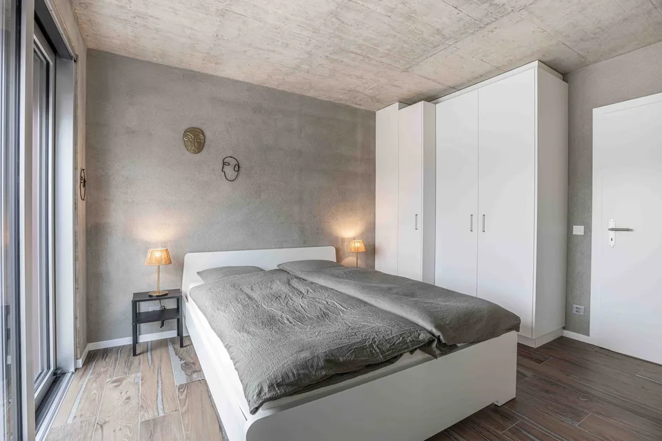 Premium Dachgeschoss-Apartment mit 2 Schlafzimmern und 36 m² Terrasse & Alpenblick – Crissier, Lausanne – Foto 7 von 9