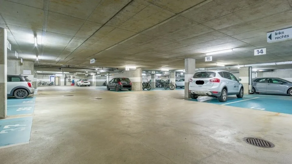 Tiefgarage in Olten mit E-Ladestation zu vermieten
