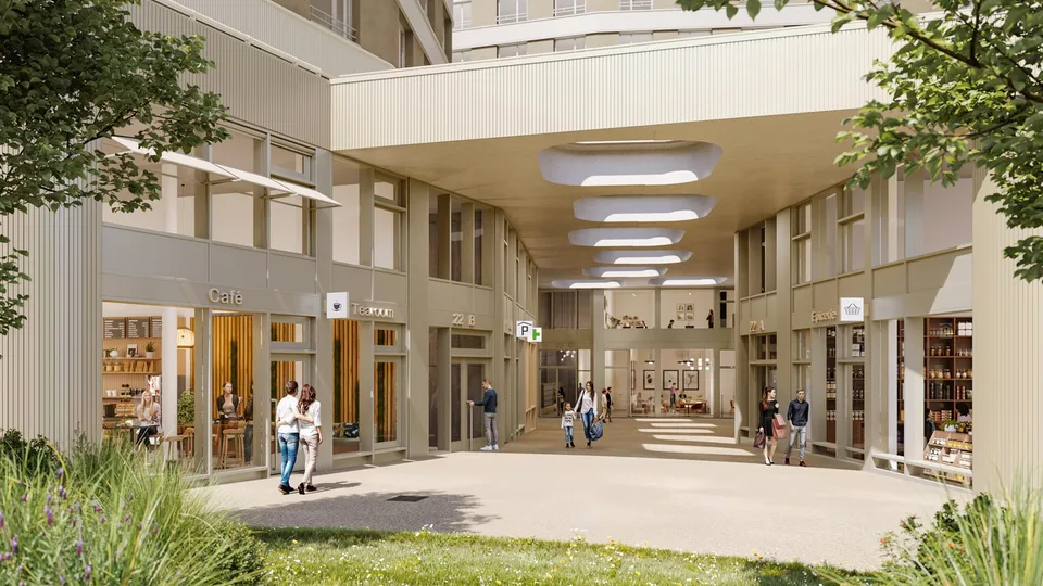 Passage Morillons - Neue Schatzkiste im Herzen der Nationen - 355m2 Gewerbefläche zur Miete
