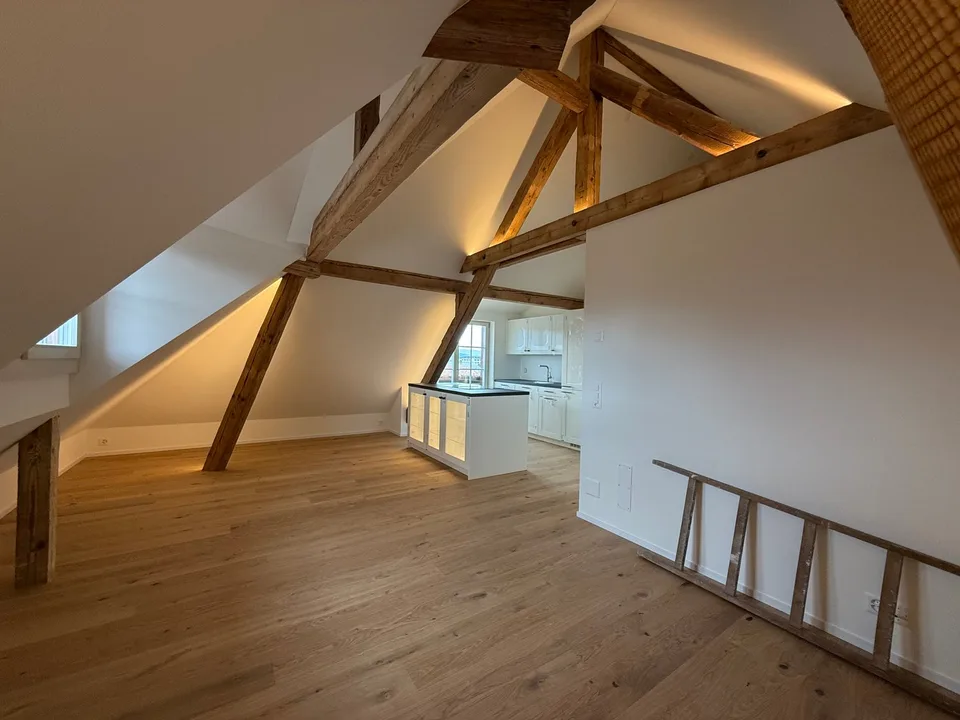 Neuve: Appartement 3 Pièces en Mansarde – Style Vintage Rencontre Confort Moderne