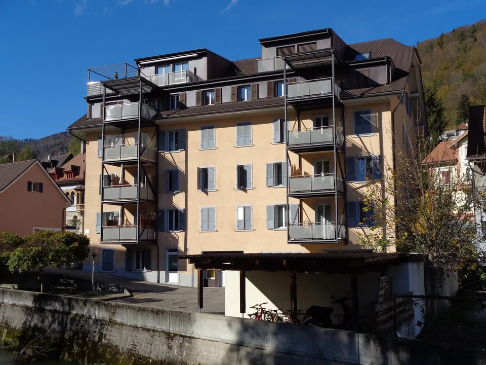 Appartement situé entre la gare CFF et le centre-ville.