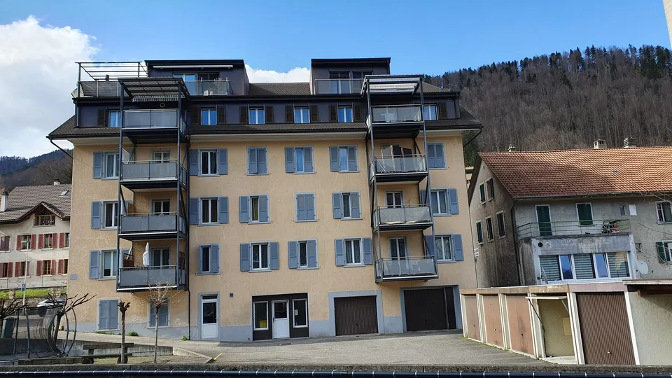 Appartamento situato tra la stazione CFF e il centro città.