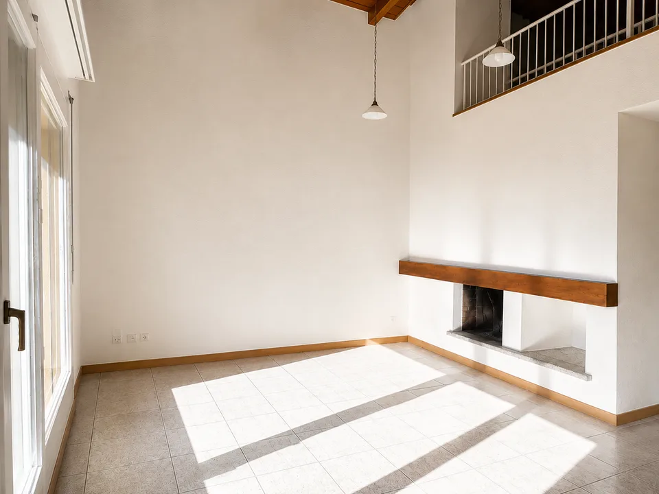 Affittiamo appartamento duplex 6.5 locali con grande balcone