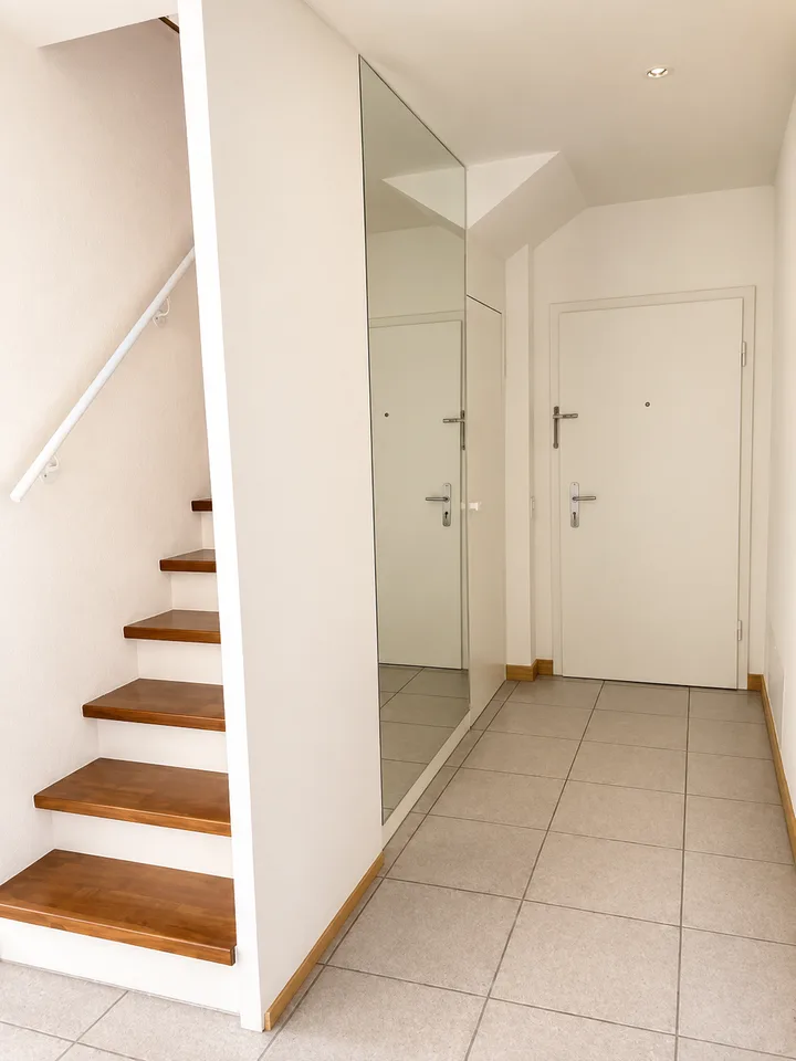 Affittiamo appartamento duplex 6.5 locali con grande balcone