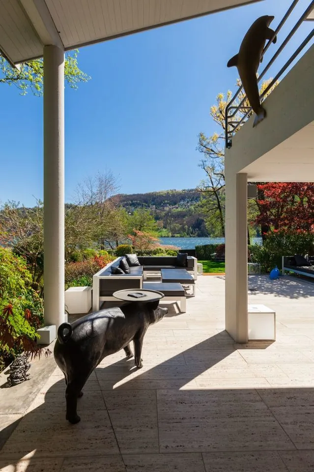 Villa Schnebli - Villa di Lusso fronte Lago con Dépendance e Piscina