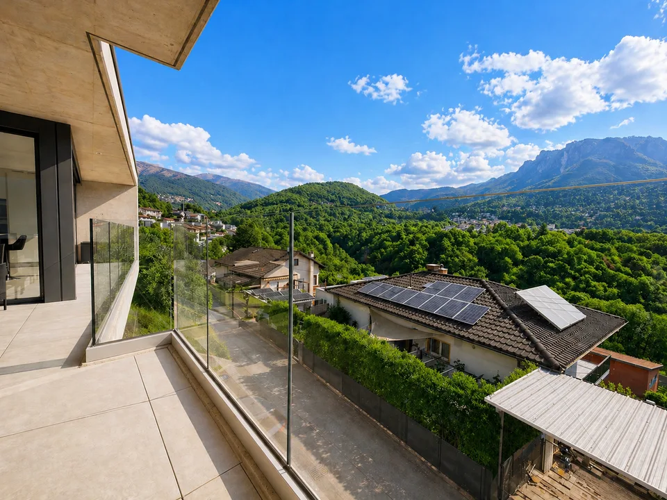 Elegante Casa Bifamiliare – Moderna, Silenziosa e con Vista sulle Montagne – Foto 19 von 23