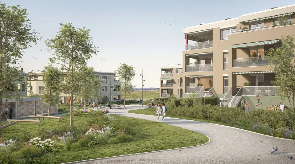Neubauprojekt Schachenweid  - Zuhause zwischen Stadt und Natur