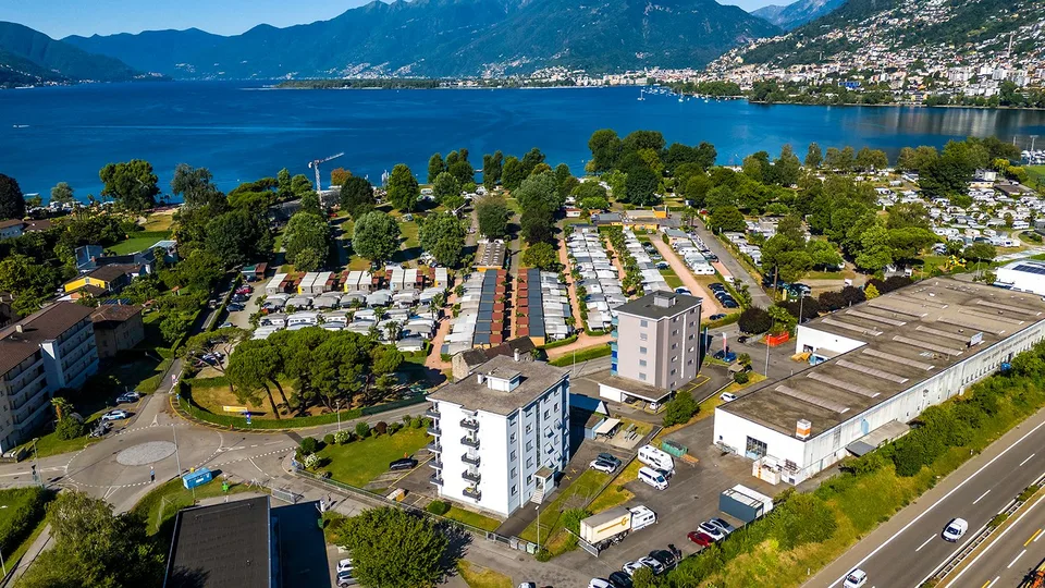 4.5 locali con vista aperta a Tenero-Contra - Weitsicht