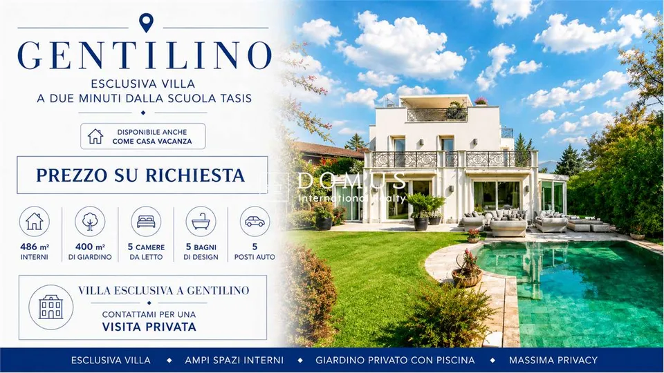 Esclusiva villa a 2 Min. dalla scuola  TASIS