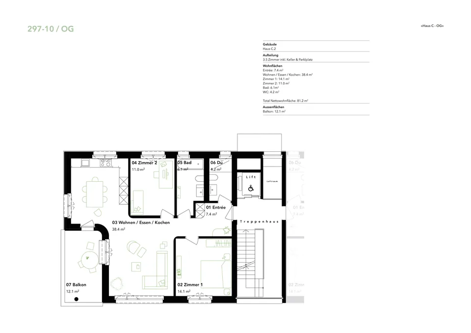 Charmant appartement neuf à Mühlethurnen