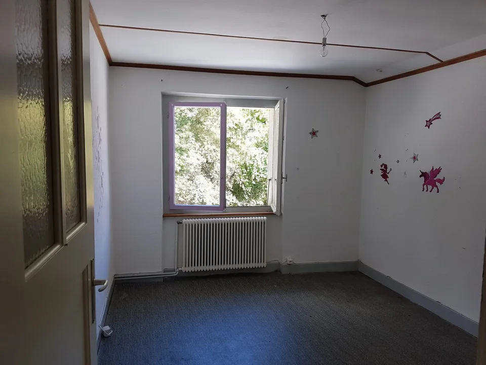A vendre 2 appartements, 1 restaurant, 1 dépôt et grand parking.