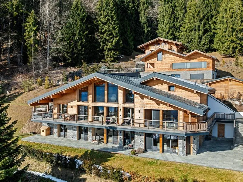 Chalet de grand standing avec vue panoramique