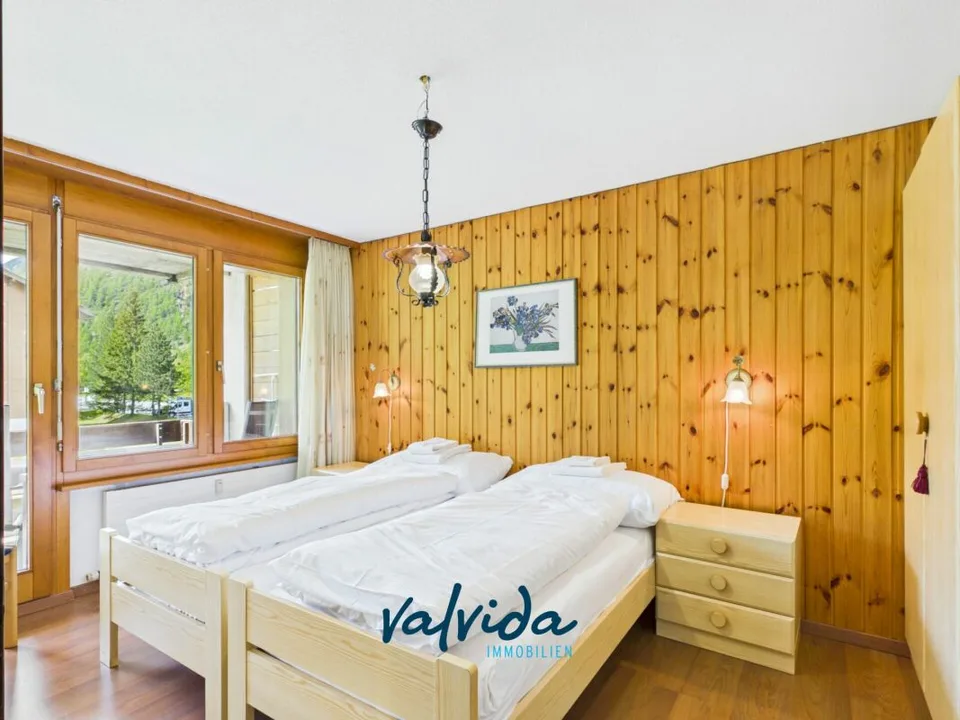 Belle propriété de vacances ou résidentielle à Täsch près de Zermatt avec parking souterrain