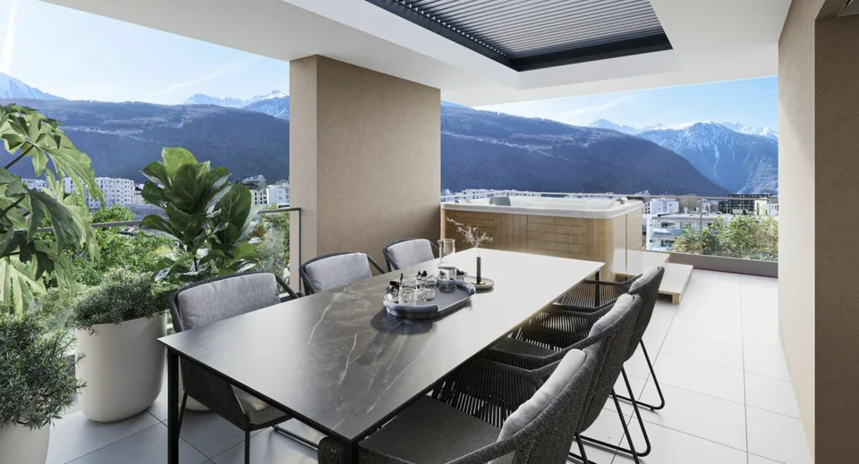 Superbe Dachgeschoss mit 4.5 Zimmern und Durchgang – Foto 6 von 8