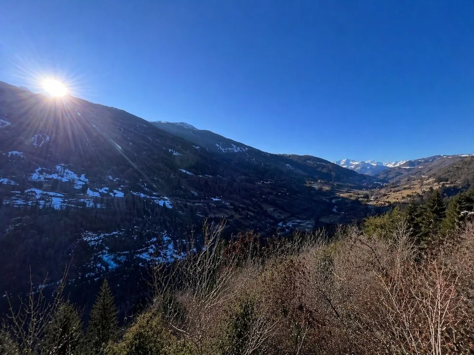 Grange à rénover au coeur de Vissoie avec projet d'architecte