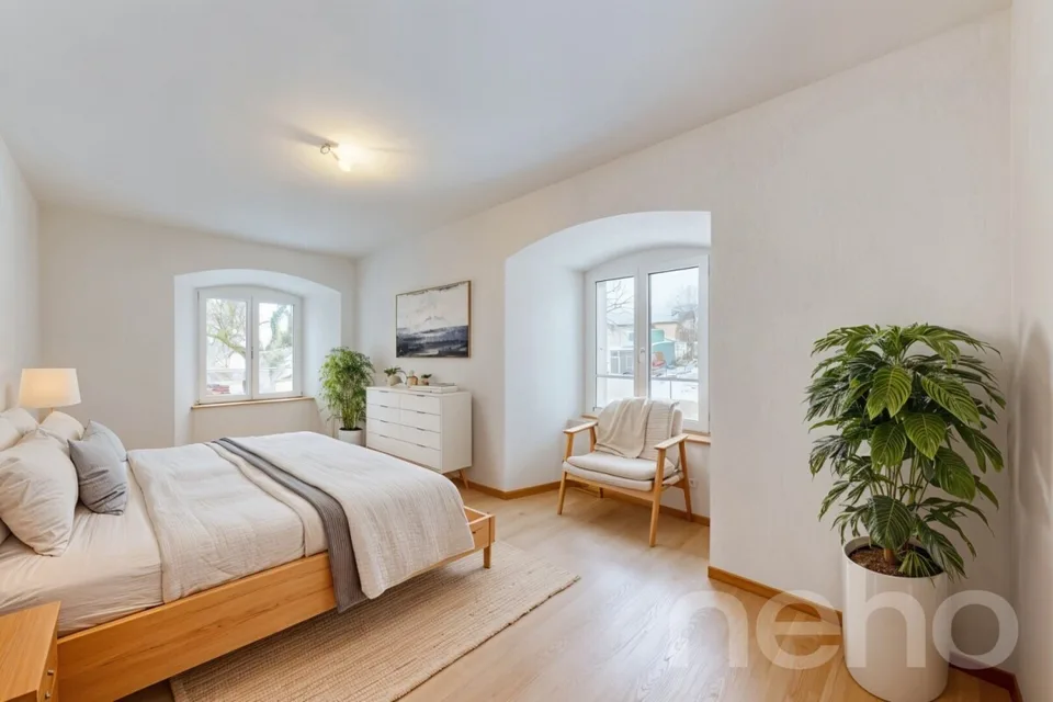 Superbe appartement de 3.5p orienté sud-ouest dans bâtiment historique – Foto 18 von 21