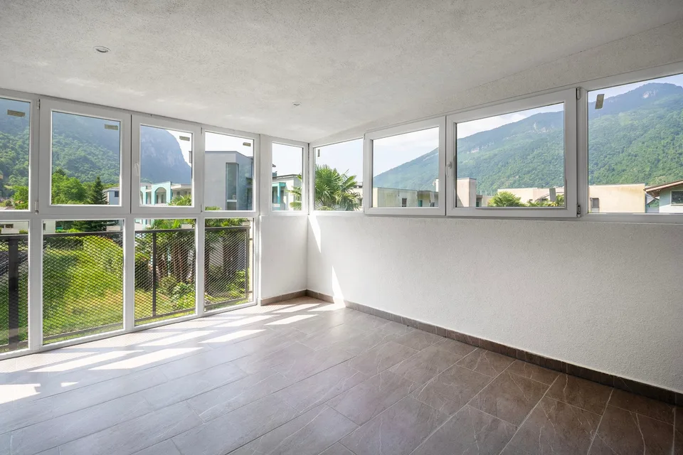 Maisonette mit Garten, neu gebaut