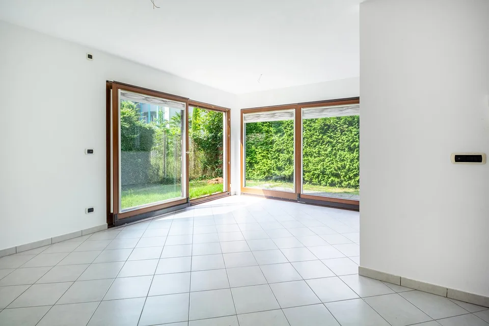 Maisonette con giardino di recente costruzione