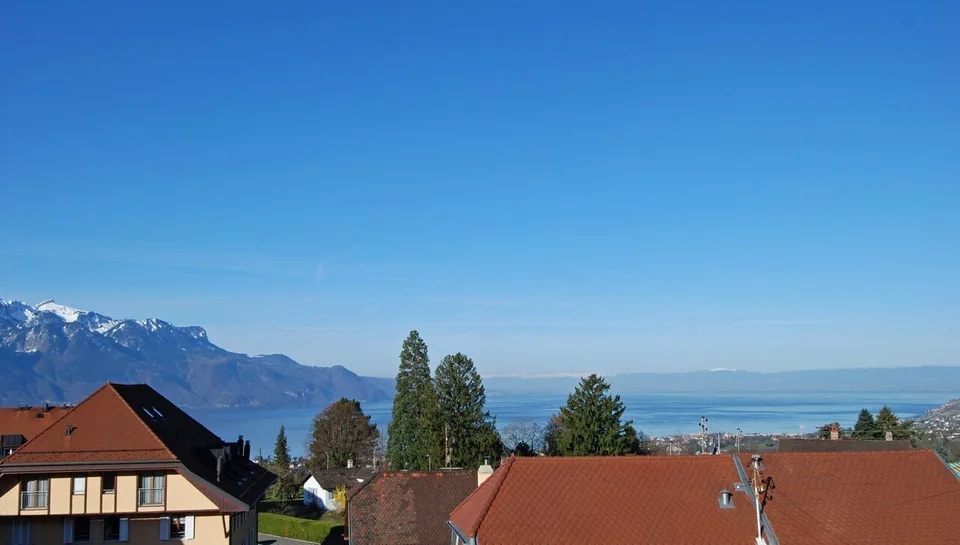 Combles avec cachet et vue lac