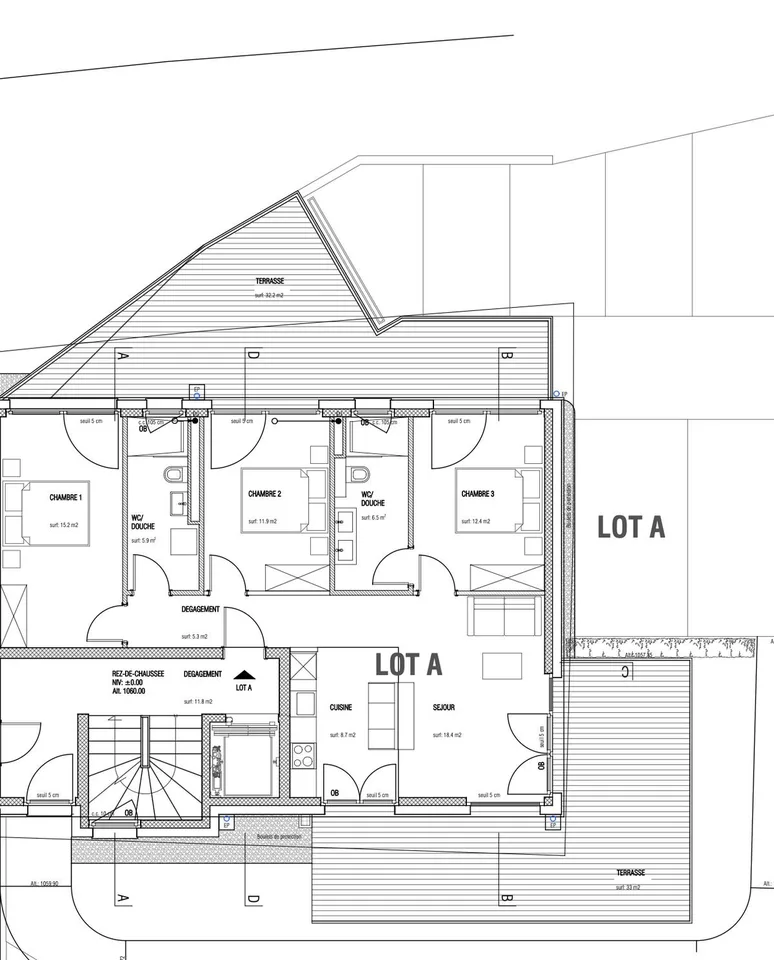CHALET 1909 - LOT A - 4,5P REZ-DE-JARDIN