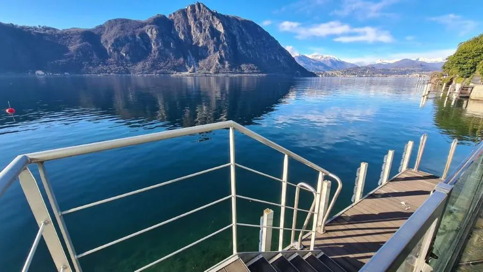 EXKLUSIV IN CAMPIONE D'ITALIEN: 4,5-Zimmer-Wohnung MIT SEEBLICK