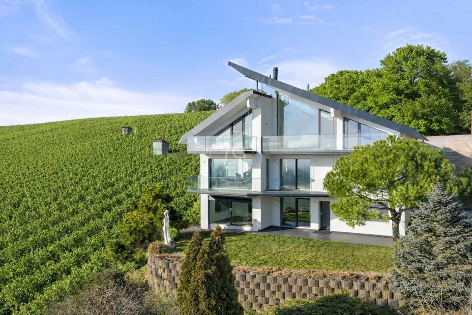 Belle villa d'architecte avec vue lac proche de Morges