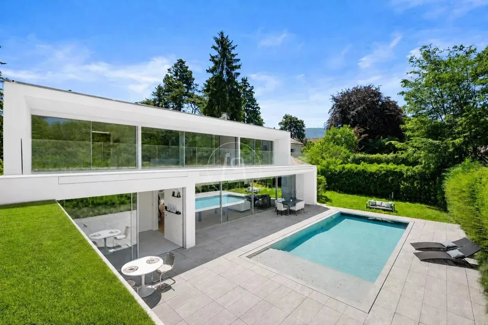 Villa contemporaine d'exception au coeur de Chêne-Bougeries