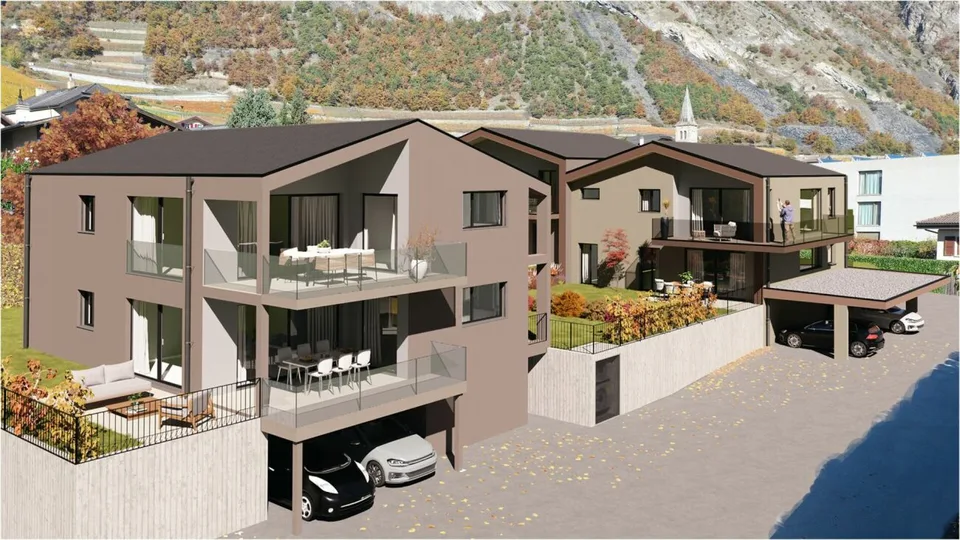 B - Les Coteaux de l'Arche - 4.5 pces dans immeuble de 2 appartements