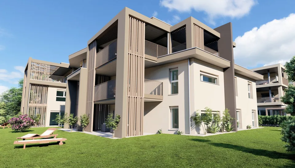 Nuovo appartamento duplex in zona tranquilla e verdeggiante
