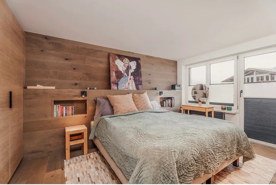 Véritable appartement rénové Ski-in/Ski-out avec vue sur les montagnes ininterrompue