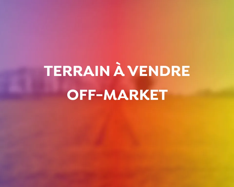 Terrain off market - vue sur les Dents du Midi et fort potentiel