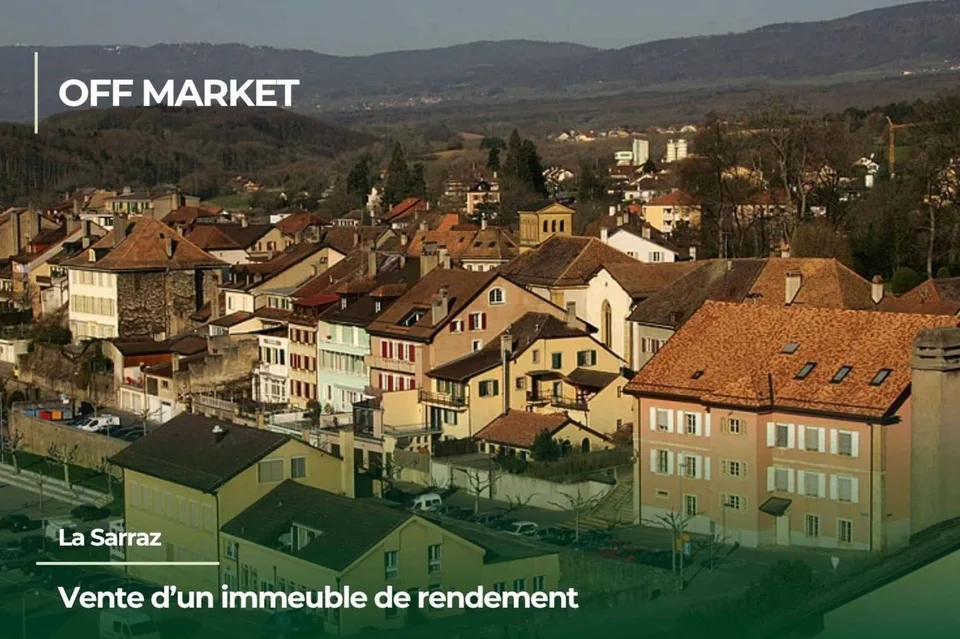 Immeuble résidentiel de rendement à La Sarraz