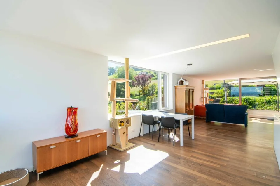 Joyau de maison avec une vue panoramique de rêve au niveau le plus élevé à Spiegel