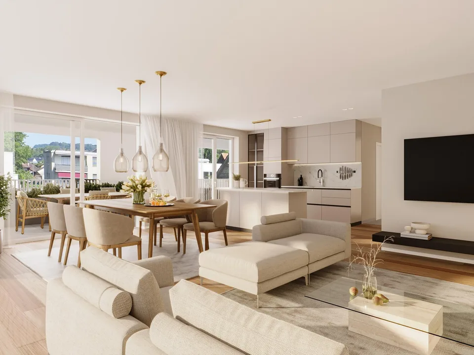 3.5 Zimmerwohnung in Erlen