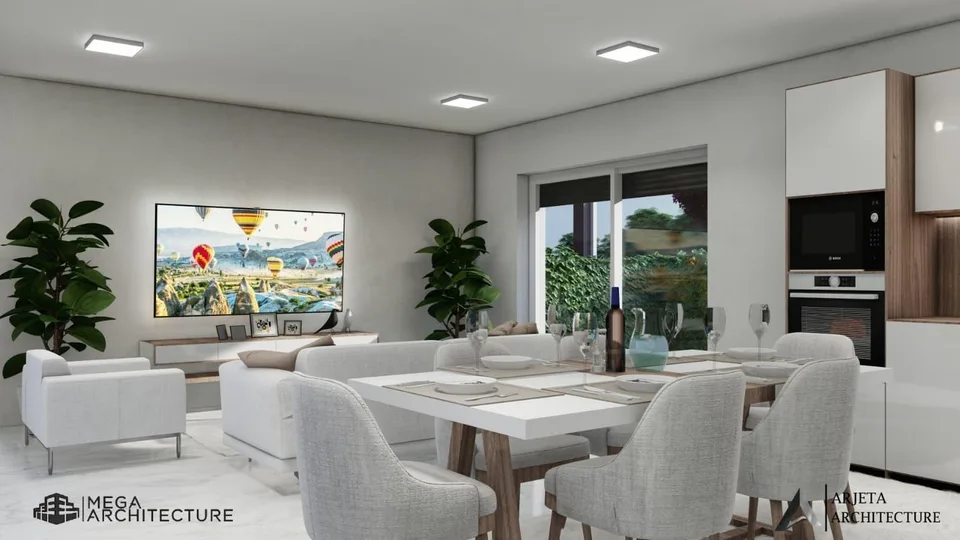 Neue 3.5-Zimmer-Wohnung in Chalais – Blick und Komfort inklusive