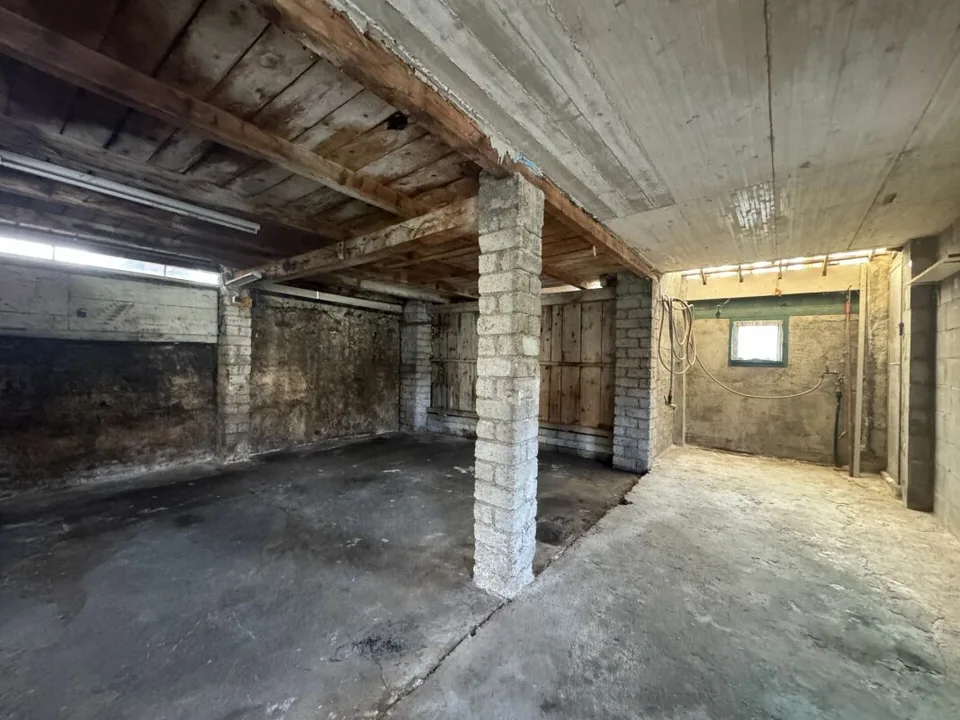 Entrepôt avec 2 garages à vendre
