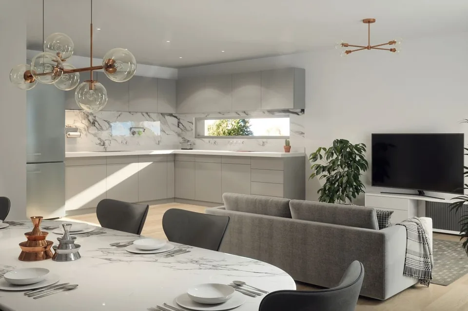 Zweifamilienhaus-Villa in Fully: Ein idyllischer Lebensraum - Grundstück C