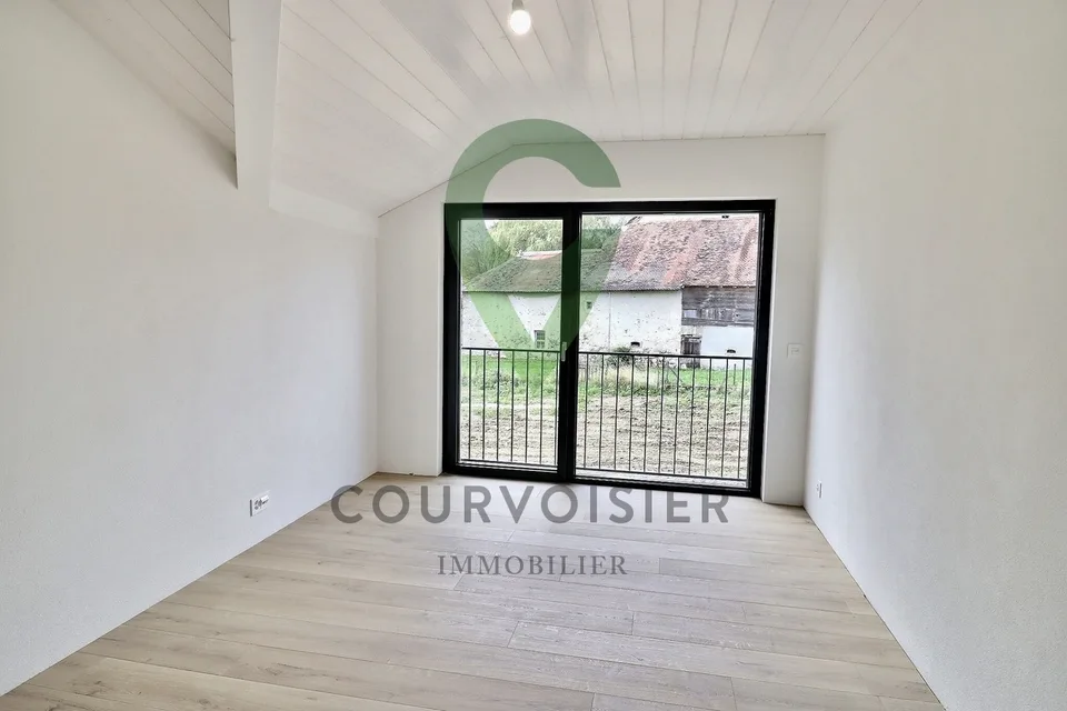Nuovo! Villa a schiera con vista libera sulla catena delle Alpi