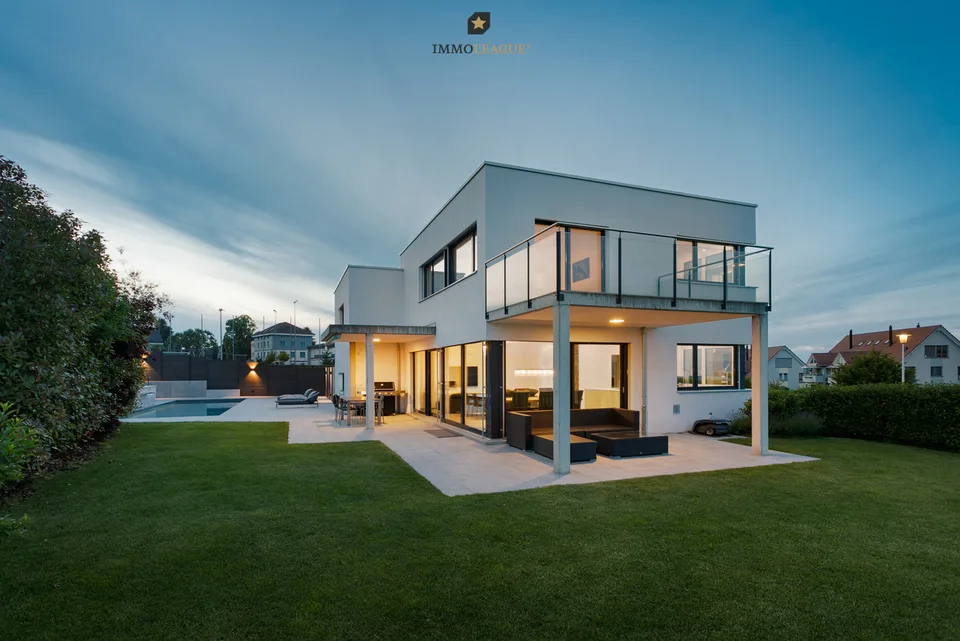 Moderne Eleganz in Toplage mit See- und Säntissicht