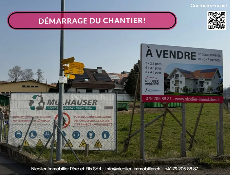 Plus que 5 appartements disponibles à Corcelles-près-Payerne